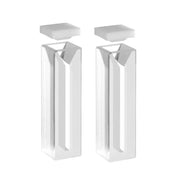 LABARTâ„¢ 10mm Pathlength, 0.70ml Quartz Fluorometer Cuvette, 4 Windows LFL2Q-514